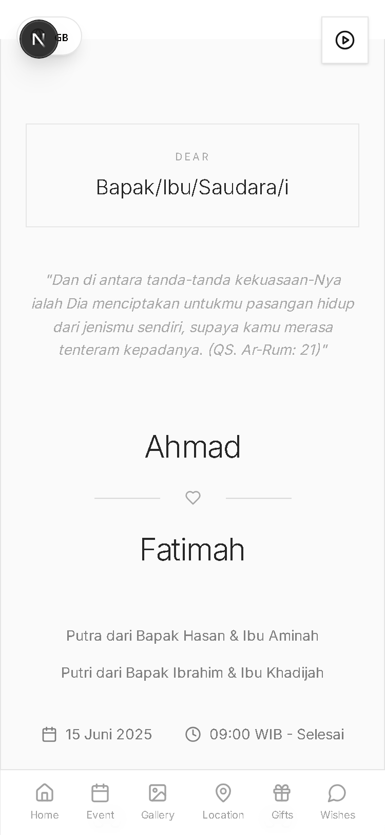 Wisuda Elegant